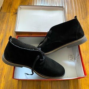 Alpine Swiss Black Suede Chukka boot Men’s 12